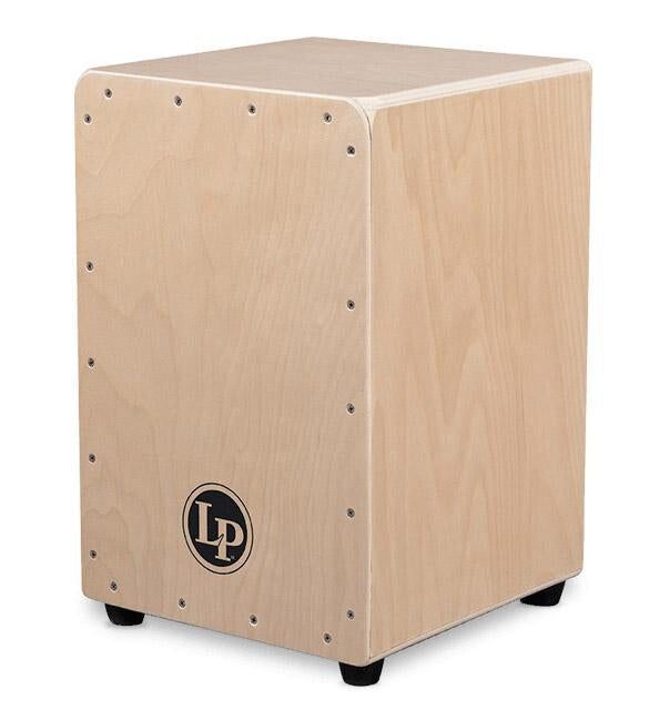 LP Aspire Cajon with DW Snare Wires, Maple Body, Para Wood Soundboard, Textured Seating Surface, Rounded Corners, H-19.5" W-11.75" D-12.25" — view 5