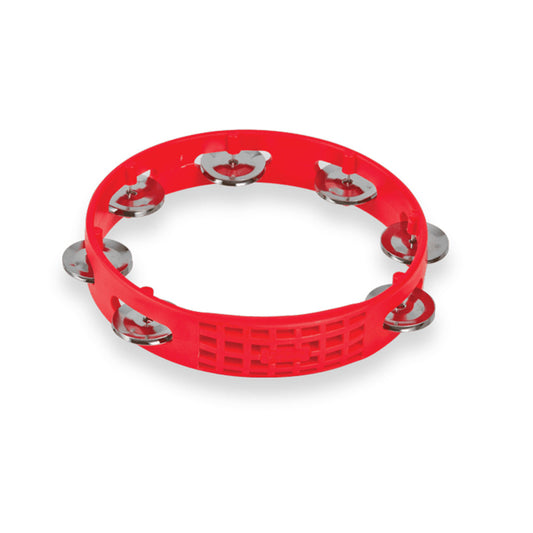 LP Aspire Plastic 8 Inch Red Tambourine