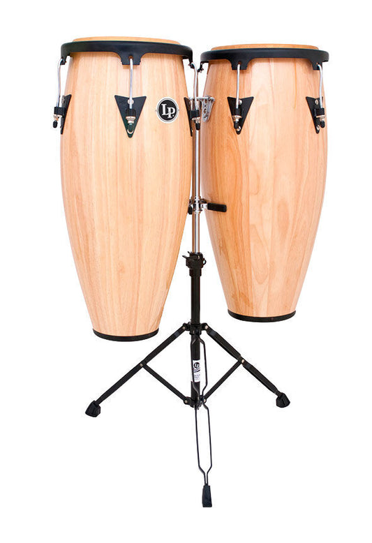 LP Percussion LPA646-AW 10" & 11" Aspire Conga Set w/ Stand