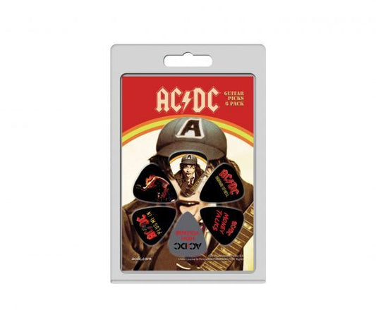 Perris ACDC 6 Pack Offical Licensed Picks