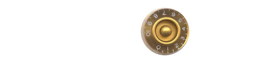 AMS LPAG Control Knob Lp Style Gold S/American Pot Shaft