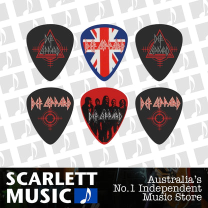 Perris Def Leppard Licensed 6 Pack Picks — view 2