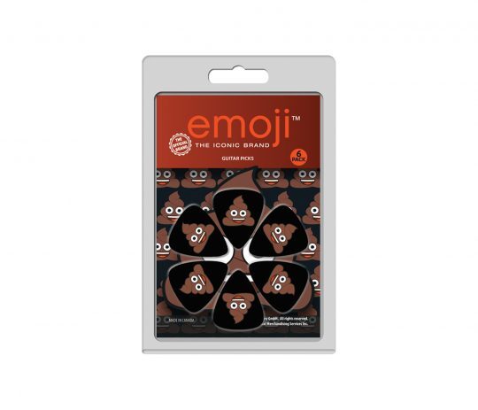 Perris Emoji 6 Pack Licensed Guitar Picks