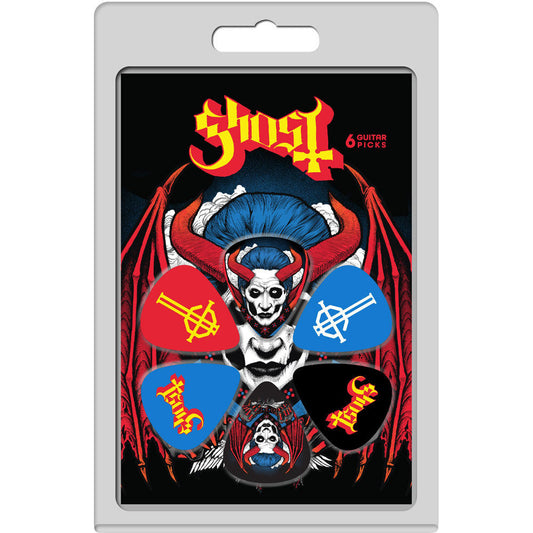 Perris Ghost Variety 2 Licensed Guitar Picks 6-Pack