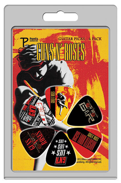 Perris Guns'N'Roses Variety 1 Licensed Guitar Picks 6-Pack