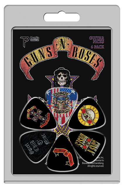 Perris Guns'N'Roses Licensed Guitar Picks 6-Pack