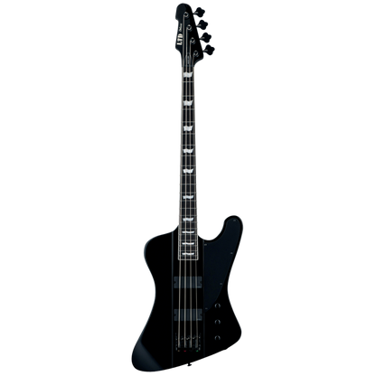 LTD Phoenix 1004 Bass Guitar with Mahogany Body, Macassar Ebony Fingerboard, EMG Pickups, and 34” Scale Neck-Thru-Body Design