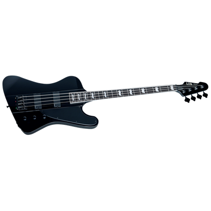 LTD Phoenix 1004 Bass Guitar with Mahogany Body, Macassar Ebony Fingerboard, EMG Pickups, and 34” Scale Neck-Thru-Body Design — view 3