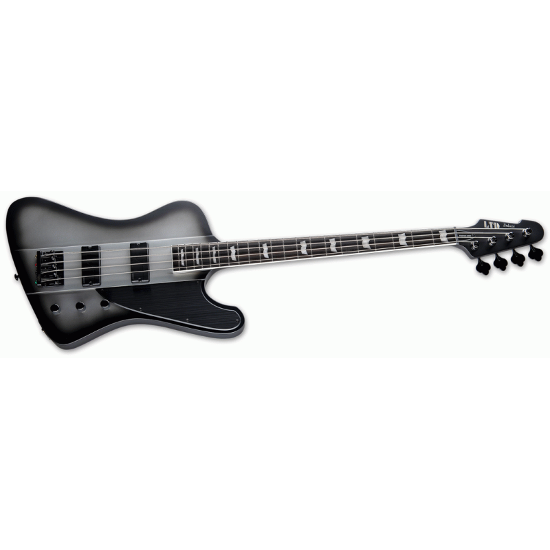 ESP LTD Phoenix 1004 Silver Sunburst Electric Bass Guitar — view 3
