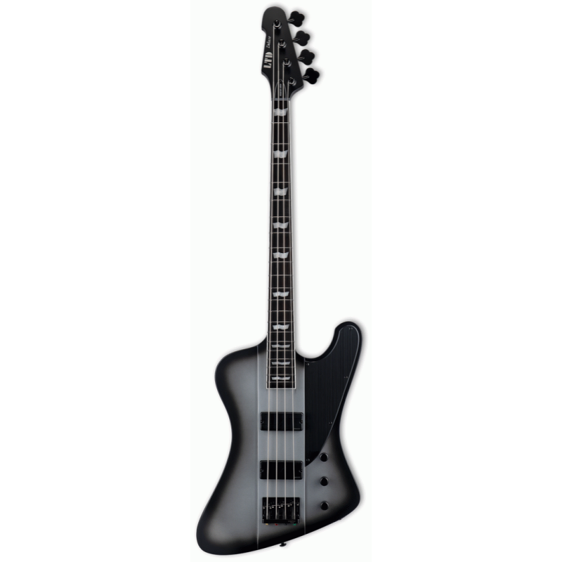 ESP LTD Phoenix 1004 Silver Sunburst Electric Bass Guitar