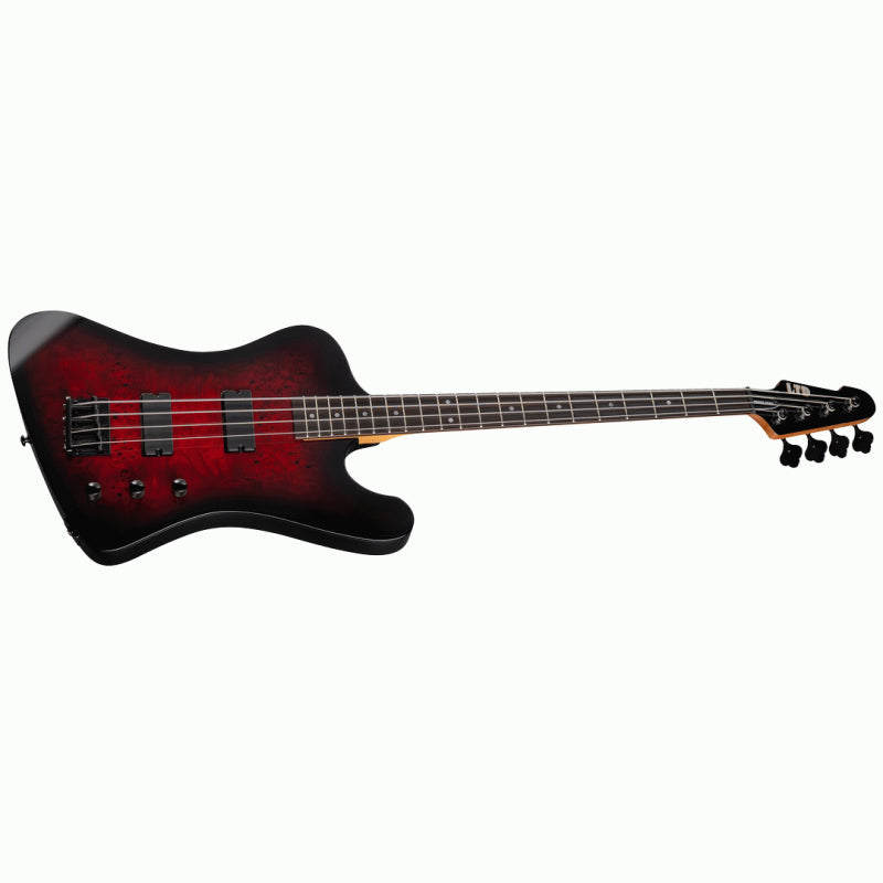 ESP LTD PHOENIX-204DX Bass Guitar Red Burst — view 3