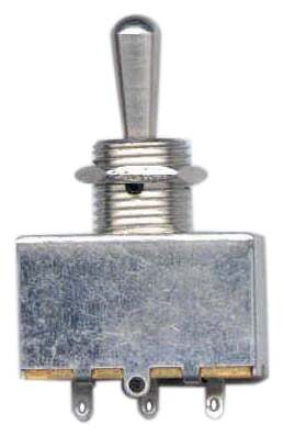 AMS LPK08 Toggle Switch 3 Way Chrome Metal Knob
