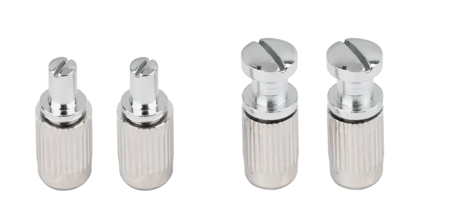Dr Parts LP Style Bridge & Tailpiece Chrome with Pillars — view 3