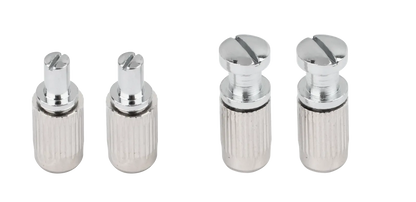 Dr Parts LP Style Bridge & Tailpiece Chrome with Pillars — view 3