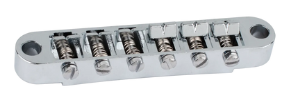Dr Parts LP Style Bridge & Tailpiece Chrome with Pillars — view 2