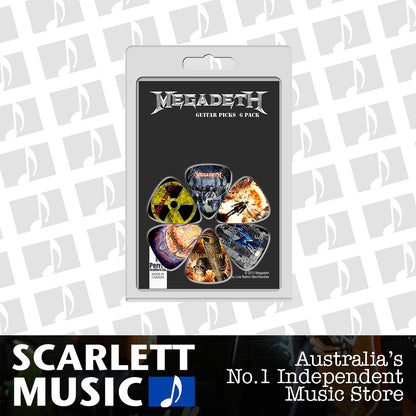 Perris Megadeth Licensed 6 Pack Picks — view 2