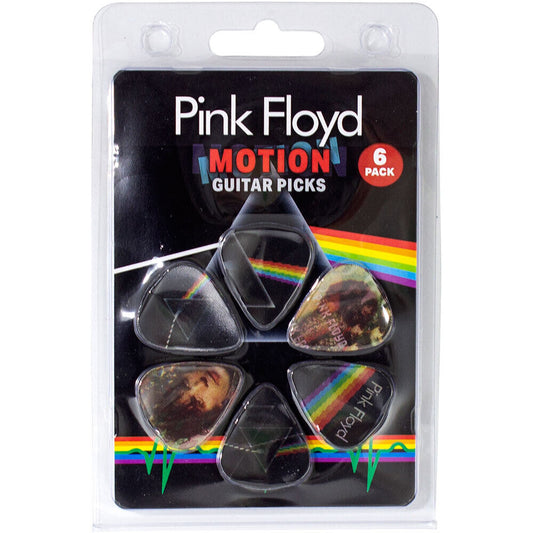 Perris Pink Floyd Dark Side of the Moon Motion Guitar Picks 6-Pack