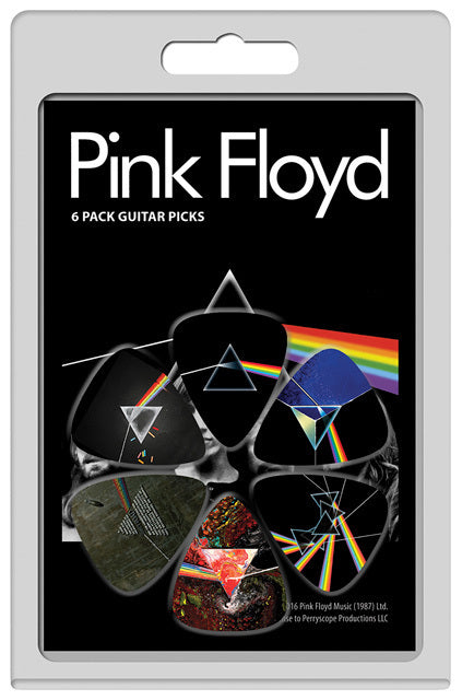 Perris Pink Floyd Variety 3 Licensed Guitar Picks (6-Pack)