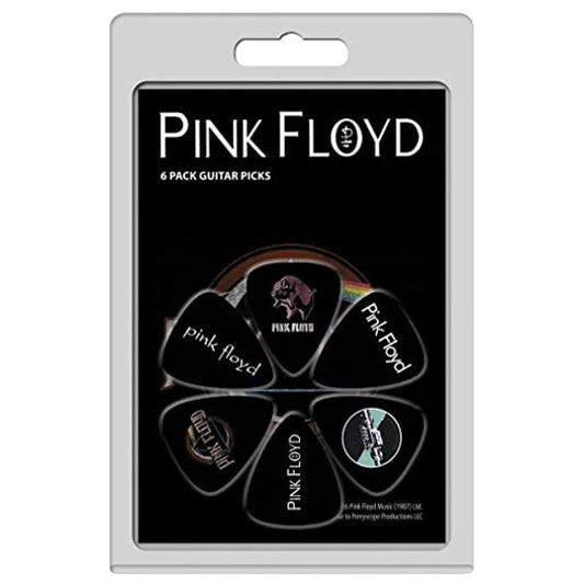 Perris Pink Floyd Variety 4 Licensed Guitar Picks 6-Pack