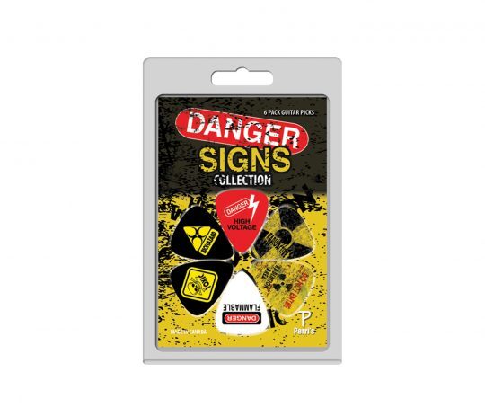 Perris Danger Sign 6 Pack Picks