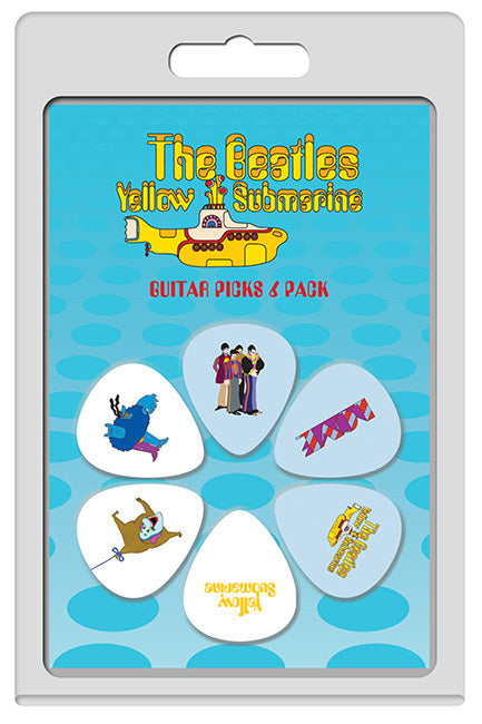 Perris 6-Pack The Beatles Licensed Guitar Picks Pack