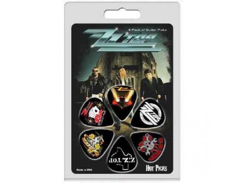 Perris ZZ Top 6 Pack Licensed Guitar Picks