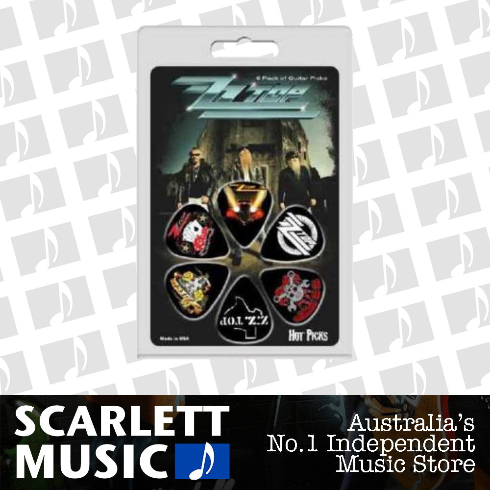 Perris ZZ Top 6 Pack Licensed Guitar Picks — view 2