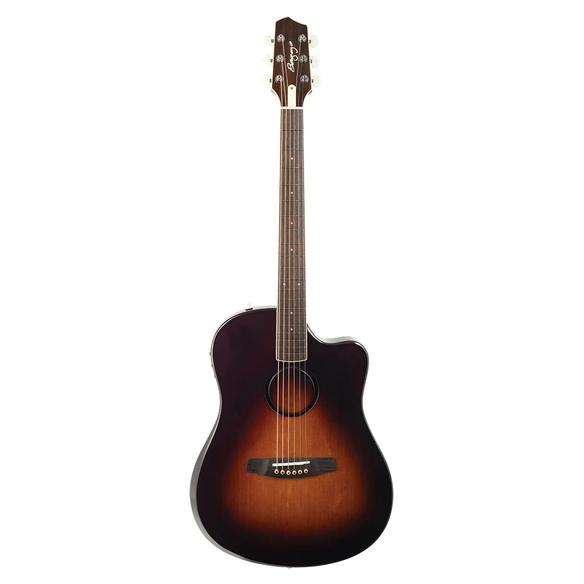 LR Baggs AEG-1 Acoustic Electric Guitar Sitka Spruce Sunburst with HiFi Duet Pickup System [LRBAEG-1-SB] — view 2