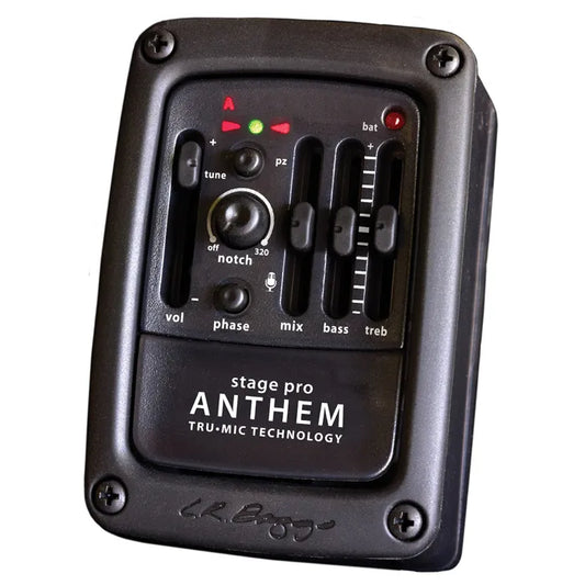LR Baggs Anthem Stagepro Acoustic Guitar Preamp System with Element Pickup and Microphone