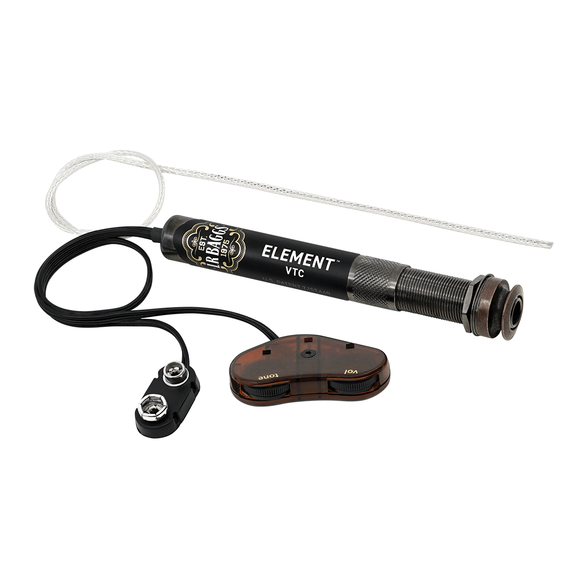 LR Baggs EAS-VTC Element Active Pickup System with Volume & Tone Control