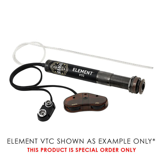 LR Baggs Element Active Pickup System with Volume & Tone Control - SPLIT SADDLE
