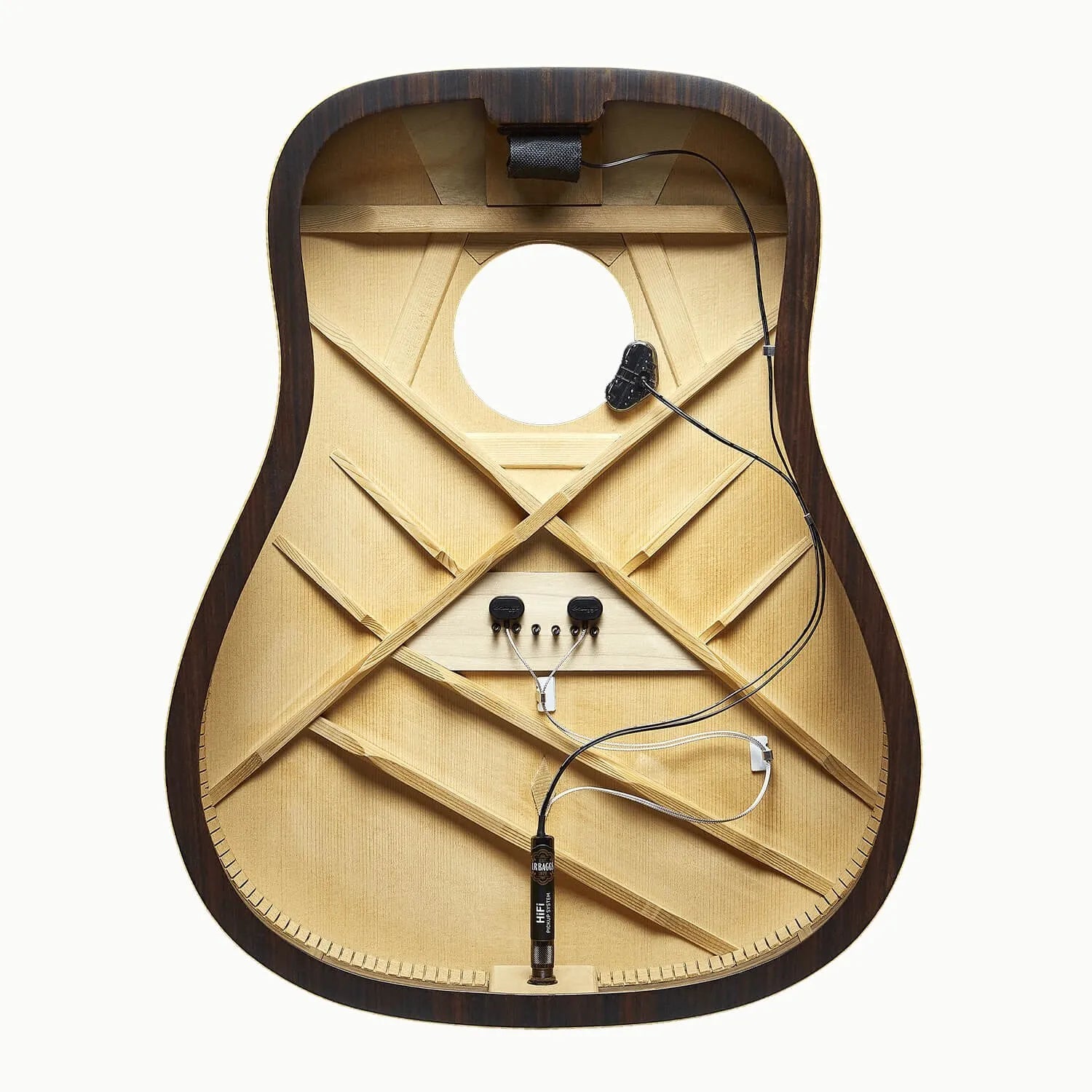 LR Baggs High-Fidelity Bridge Plate Acoustic Pickup System with Preamp and Installation Jig — view 3