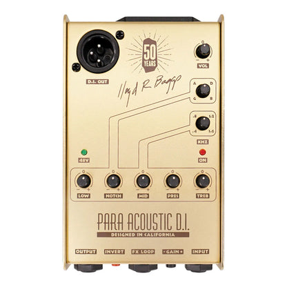 LR Baggs Para-DI Acoustic Guitar Preamp Limited Gold 50th Anniversary Edition — view 2