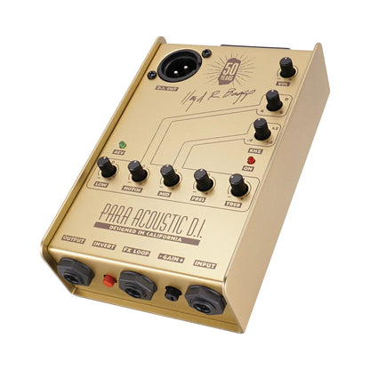 LR Baggs Para-DI Acoustic Guitar Preamp Limited Gold 50th Anniversary Edition