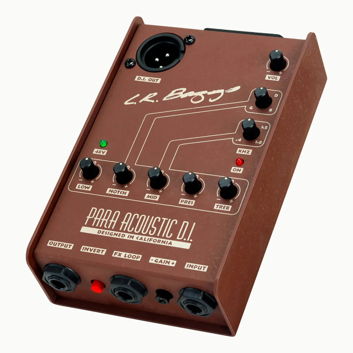 LR Baggs Para DI Acoustic Guitar Preamp with 5-Band EQ and Adjustable Gain — view 2