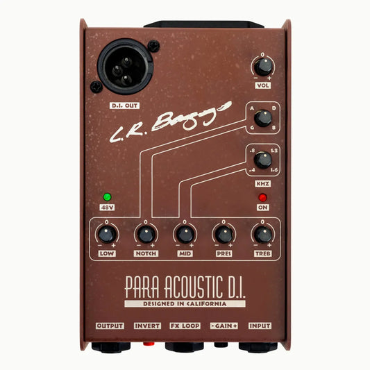 LR Baggs Para DI Acoustic Guitar Preamp with 5-Band EQ and Adjustable Gain