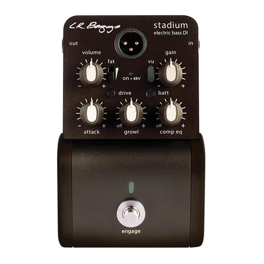 LR Baggs Stadium DI Studio-Grade Bass Direct Input for Stage with Tone Shaping Tools and Rugged Enclosure