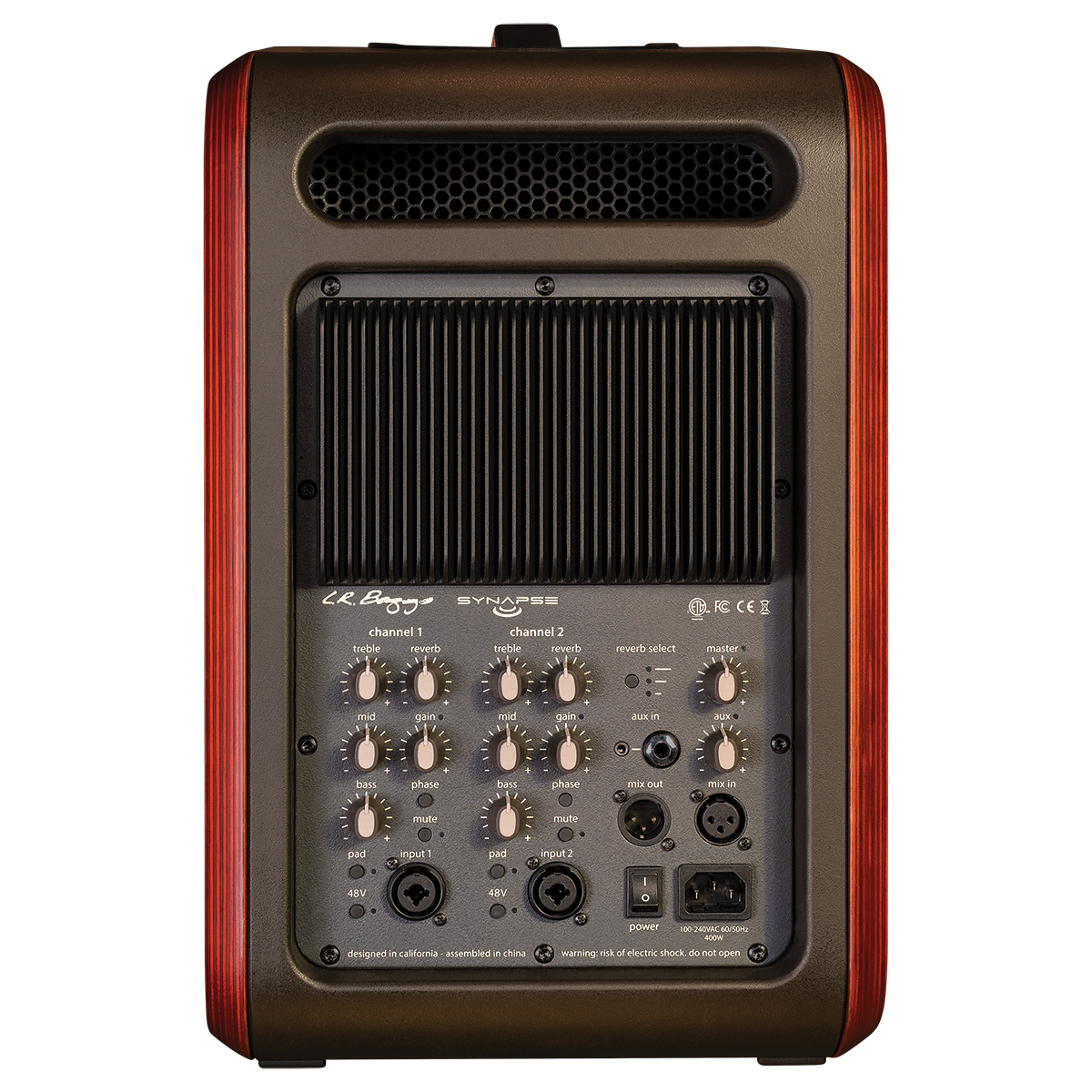 LR Baggs Synapse Personal PA System with 500 Watt Class-D Amplifier and Dual Channel Preamplifiers — view 2