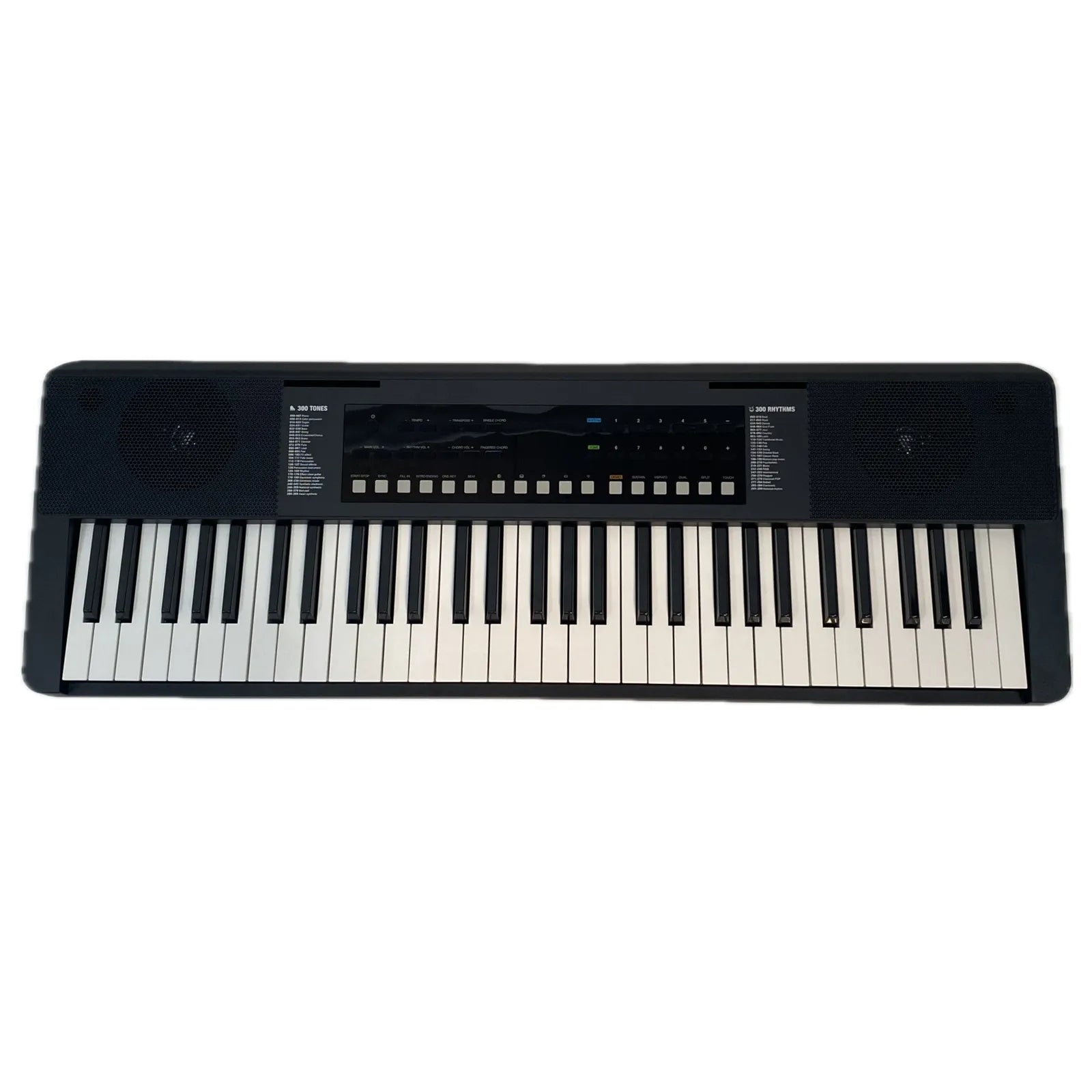 Lorden LRK-197 61-Key Electronic Portable Keyboard with USB and Bluetooth Integration