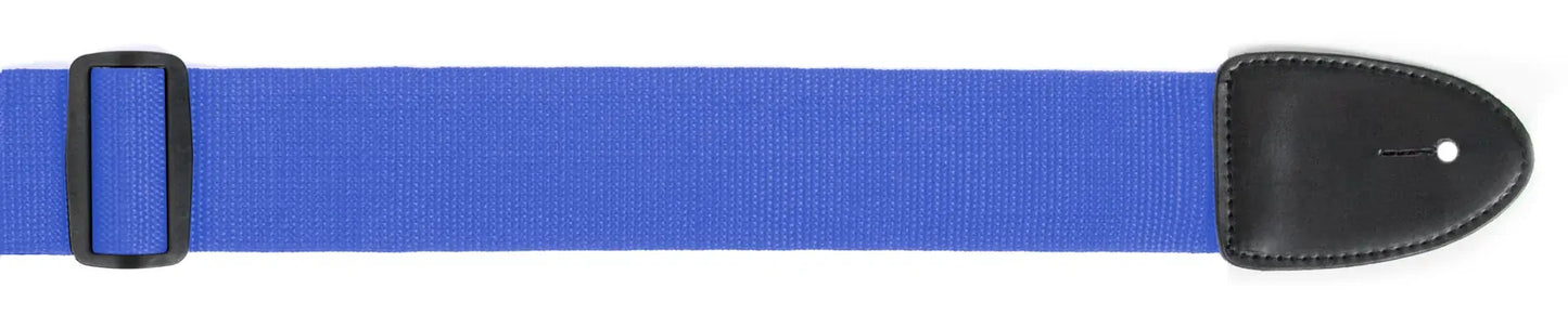 XTR 2 Inch Poly Web Guitar Strap - Blue