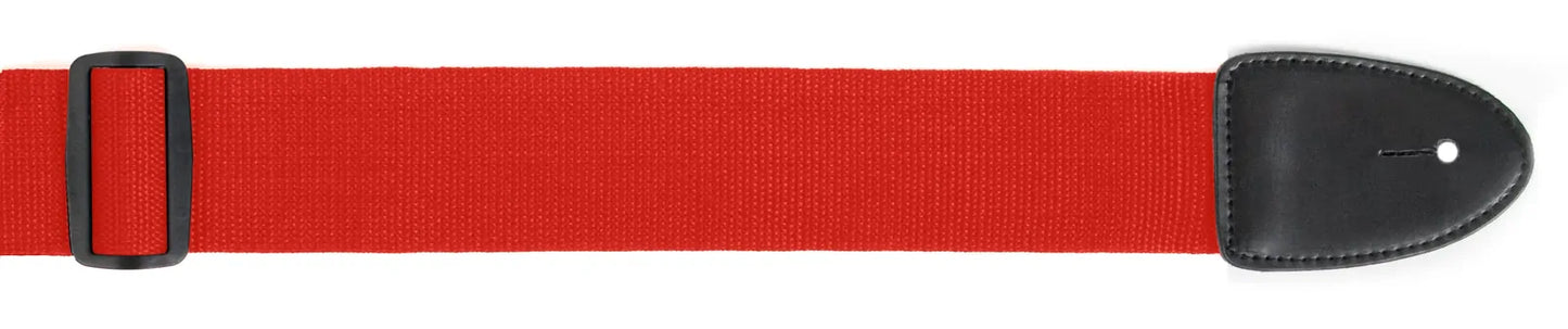 XTR 2" Poly Guitar Strap - Red