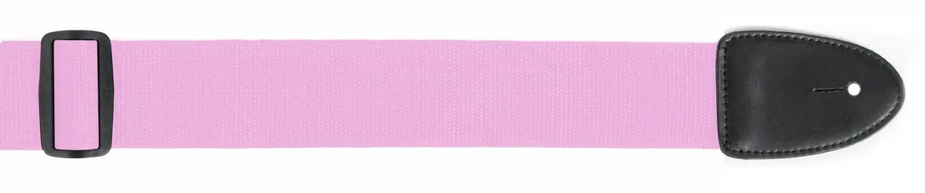 XTR 2 Inch Guitar Strap Poly Web Pink