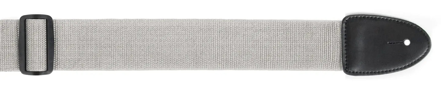 XTR 2" Poly Guitar Strap - Silver