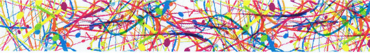 Guitar Strap Flicked Paint XTR 2 Inch Poly Web Material, Leather Ends