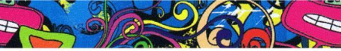 Guitar Strap 60's Flashback XTR 2 Inch Poly Web Material, Leather Ends