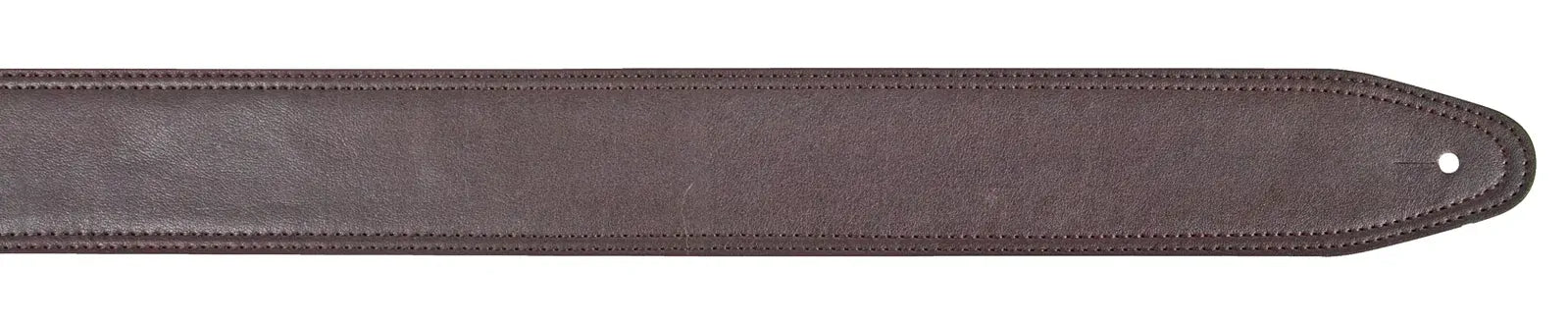 XTR 2 1/2 Inch Suede Leather Guitar Strap - Brown