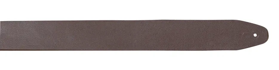 XTR 2 1/2 Inch Brown Top Grain Leather Guitar Strap with Padding