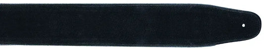 XTR Suede Leather Guitar Strap - Black