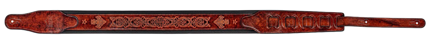 XTR 21/2 Inch Leather Strap - Light Brown