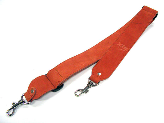 XTR Banjo Strap 2 Inch Wide Chrome Clips Adjustable Length Soft Leather